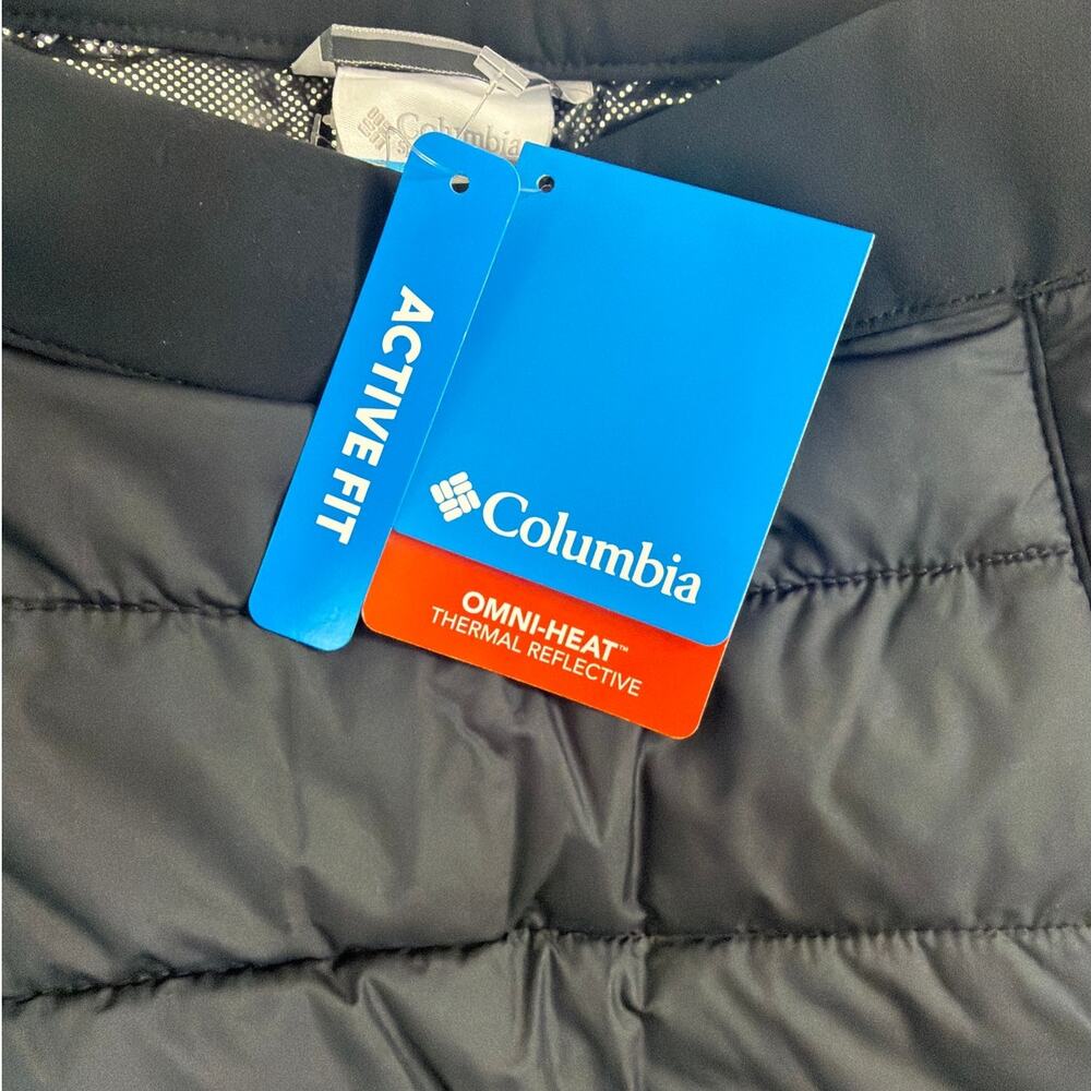 Columbia Powder Lite III Omni-Heat Insulated Black Puffer Skirt Size 2 Outdoor - Picture 11 of 14